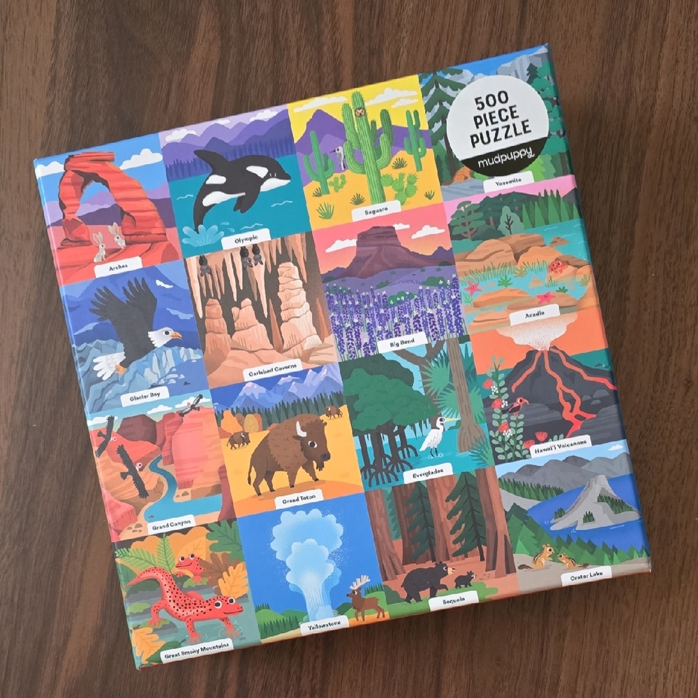 Mudpuppy Little Park Ranger 500 Piece Puzzle